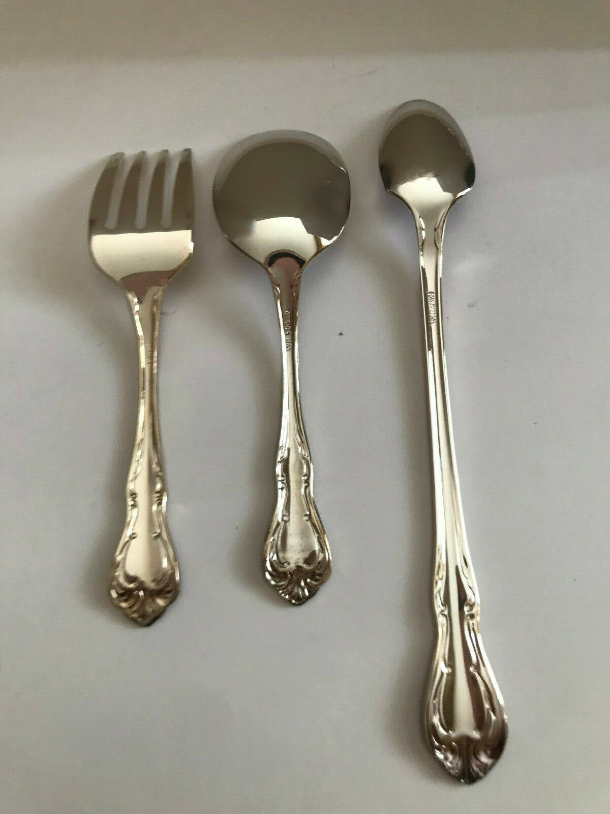 Oneida Silver Plated Harmony Baby Set Flatware & Silverware