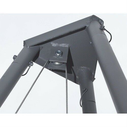 Game Hanger Hoist Tripod Portable 500 lb Lift System For Deer Hog Game