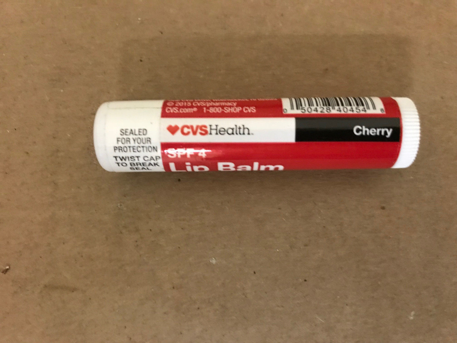 CVS Health SPF 4 Lip Balm Sunscreen/Skin Protectant 2 Tubes Lip