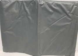 Superior Tablecloth Vinyl Flannel Back, 52&quot;x108&quot; Oblong, DARK GREY COLOR... - $16.82