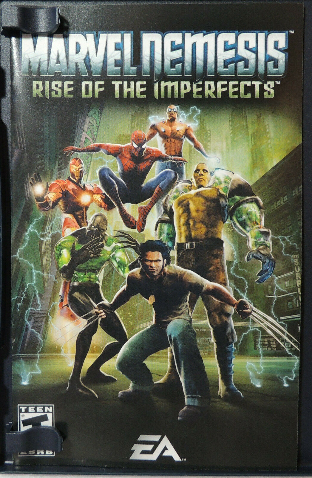 Marvel Nemesis Rise of the Imperfects Sony PlayStation 2 PS2 Black ...