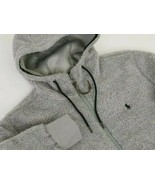 Polo Ralph Lauren Men&#39;s Gray Sherpa Fleece Jacket Coat  NWT - $183.13