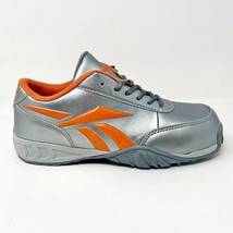 Reebok Work Bema Orange Silver Oxford Womens Size 10 Composite Toe RB453 - $39.95