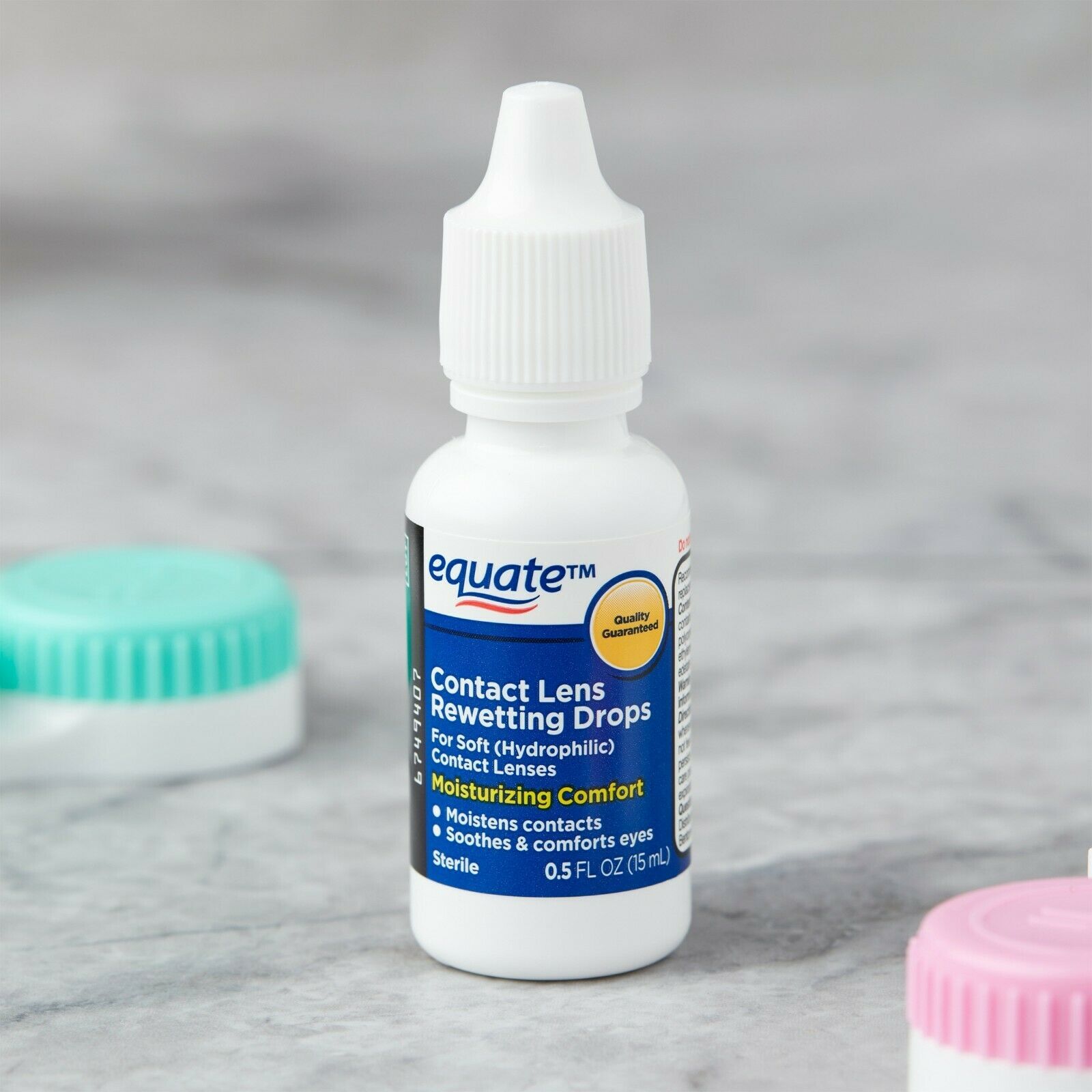 Equate Contact Lens Rewetting Eye Drops, 0.5 fl oz Vision & Eye Health..+ Eye Drops & Wash