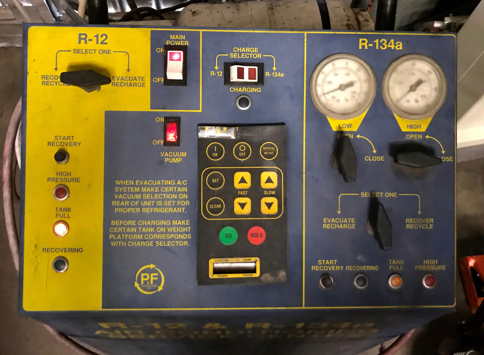 Viper GT Automotive R12 R134a Air Conditioning Service Center VRGT