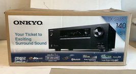 Onkyo TX-SR353 5.1 Channel 700W 4K Hd Home Theater Av Receiver Black No Remote - $260.32