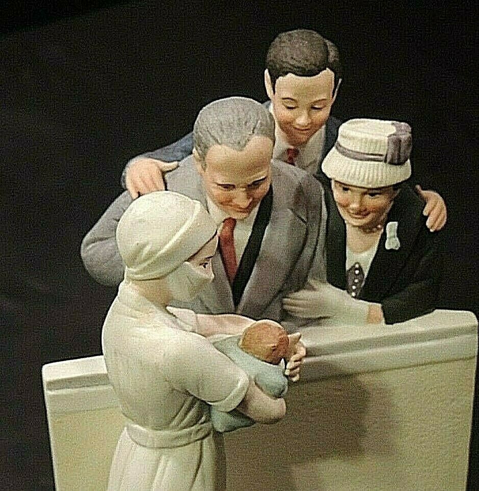 Norman Rockwell New Arrival Figurine AA20 7236 Vintage Figurines     57 