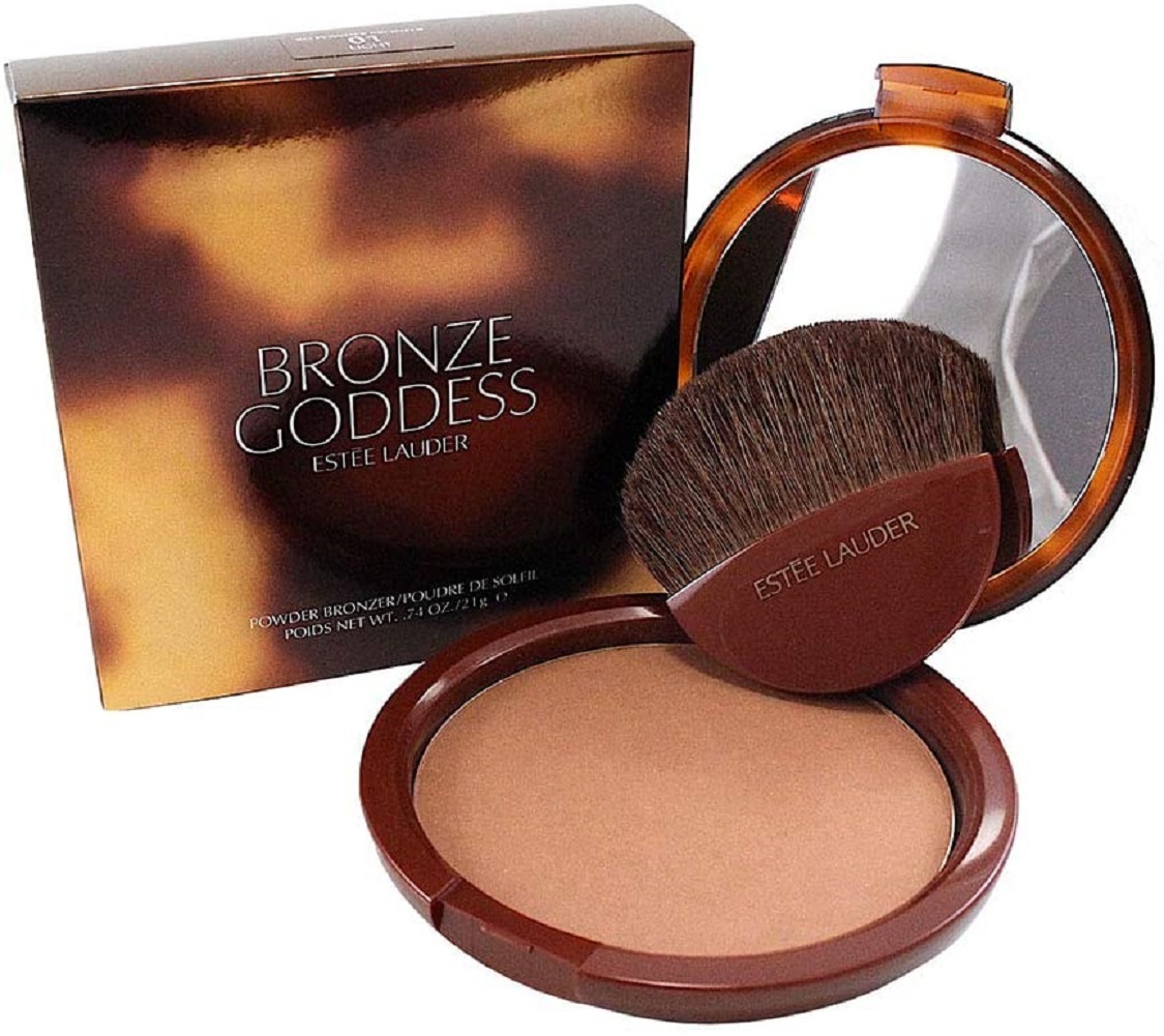 Estee Lauder Bronze Goddess No. 01 Light Powder Bronzer for Women, 0.74 ...