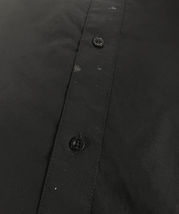 Omega Italy Men's Regular Fit Long Sleeve Black Dress Shirt w/ Defect - L image 3