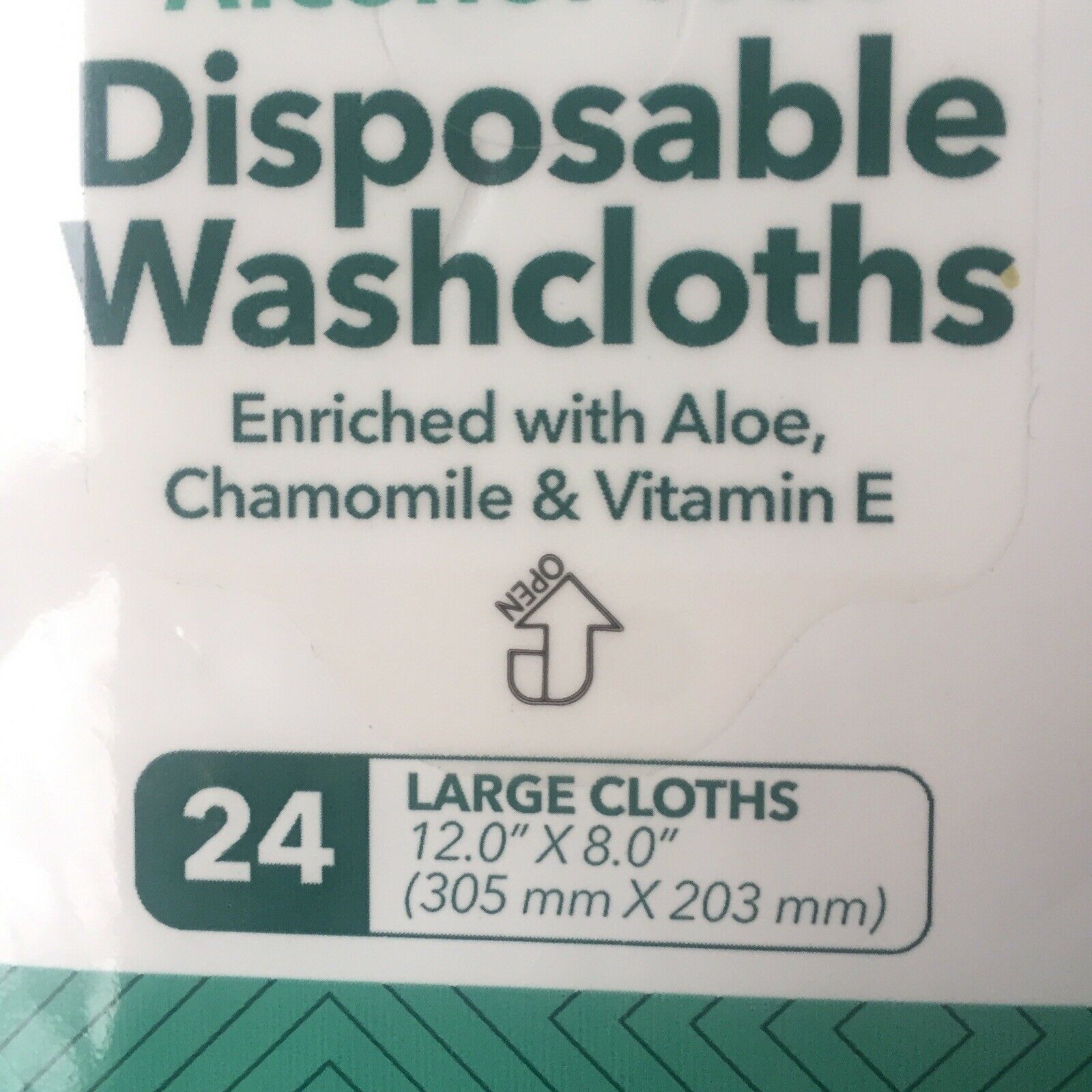 4 Pack Disposable Washcloths Large Cleansing and 50 similar items
