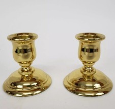 Partylite P7723 Oxford Brass Taper Candle Holder Set of 2  New in Box - $19.99