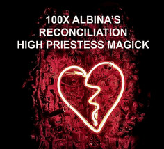 ALBINA&#39;S 100X RECONCILE HEARTS REPAIR RELATIONS SPECIAL HIGH PRIESTESS M... - $99.77