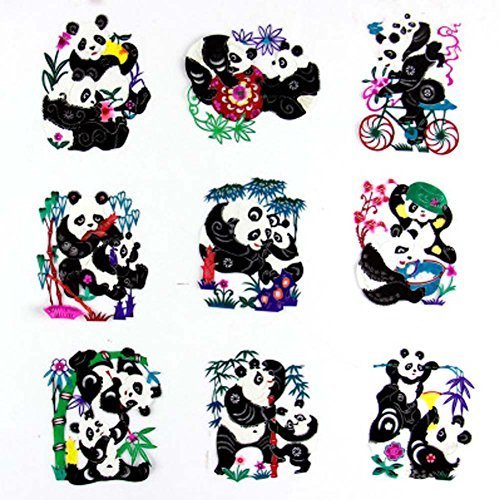 George Jimmy Set of 2 Chinese Traditional Art Paper Cutting Collection Souvenir