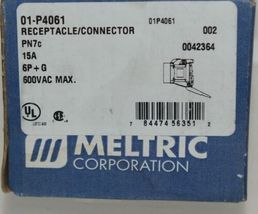 Meltric Corp PN7c Receptacle Connector 15A 01P4061 New in Box image 7