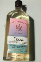 BBW Aromatherapy Sleep California Lavender Body Wash &amp; Foam Bath 10 oz (... - $24.65