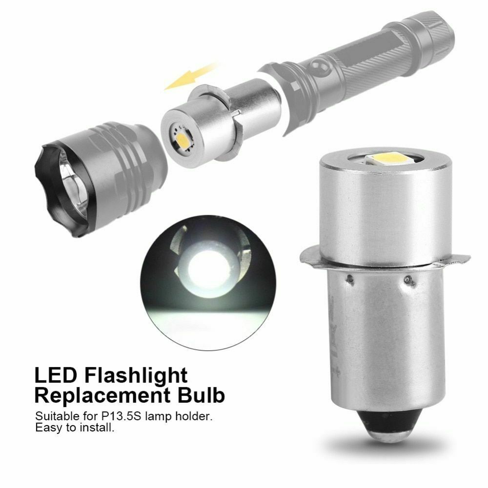 Ultra Bright Maglite Conversion Led Bulb Lumen Model Upgrade 3 To 6 C D Cell 350