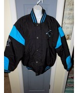 Carolina Panthers Jacket Vintage Coat Nutmeg Mills By Campri Classic NFC... - $95.45