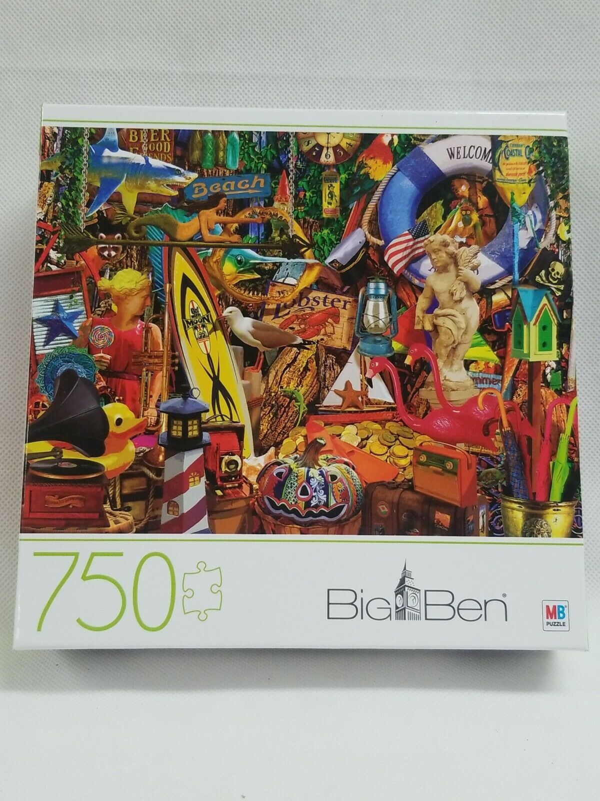 Primary image for Big Ben Beach Road Pickers Hidden Treasures Jigsaw Puzzle 750 Piece Brand New