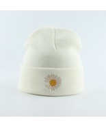 2020  Fashion ies s Daisies Flower Embroidery  Hats For Women Warm  Cap ... - $28.22