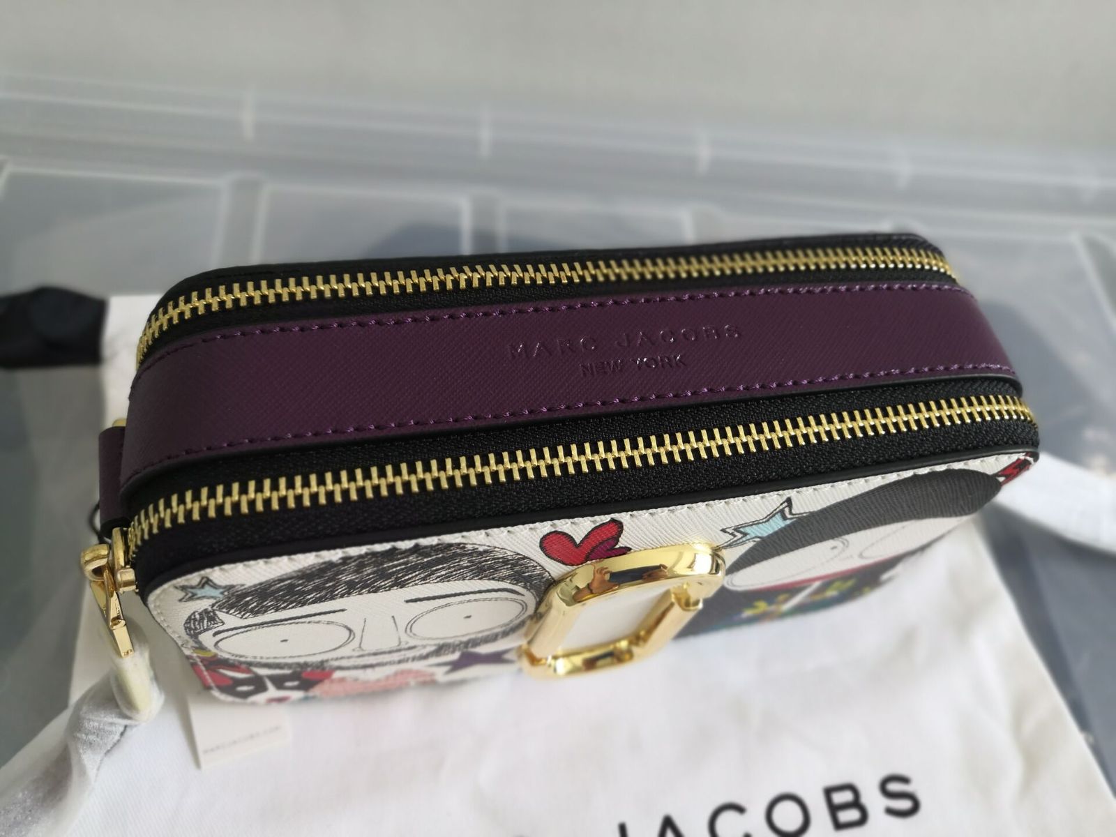 Marc Jacobs Snapshot Small Camera Bag Crossbody Bag Anna Sui Printed