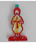 McDonalds 1996 Ronald McDonald Whistle Action Red Yellow Green White Black Toy 1 - $8.99