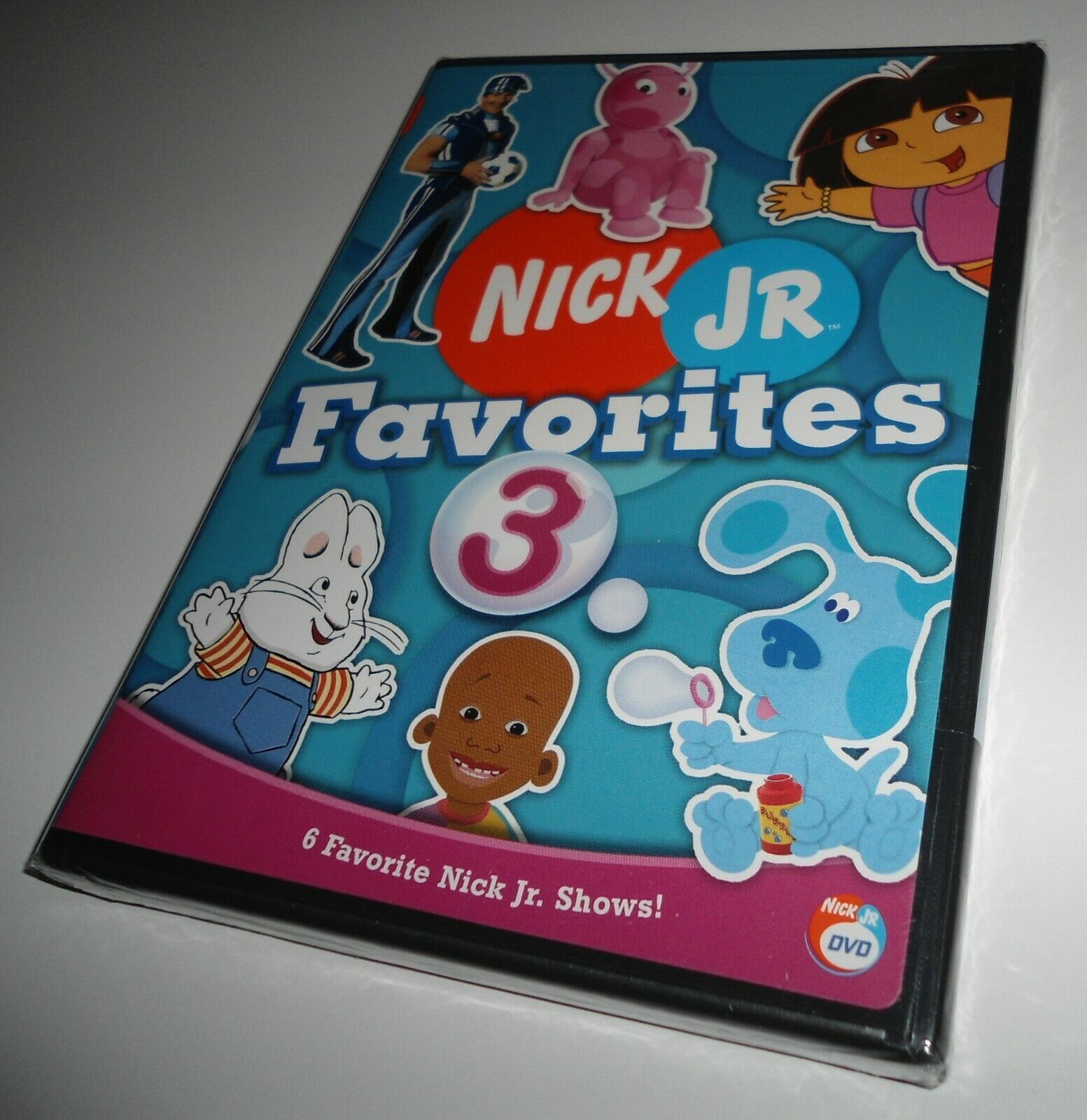 Nick Jr Favorites Vol 3 Three Nickelodeon Lazytown Blues Clues Dvd ...