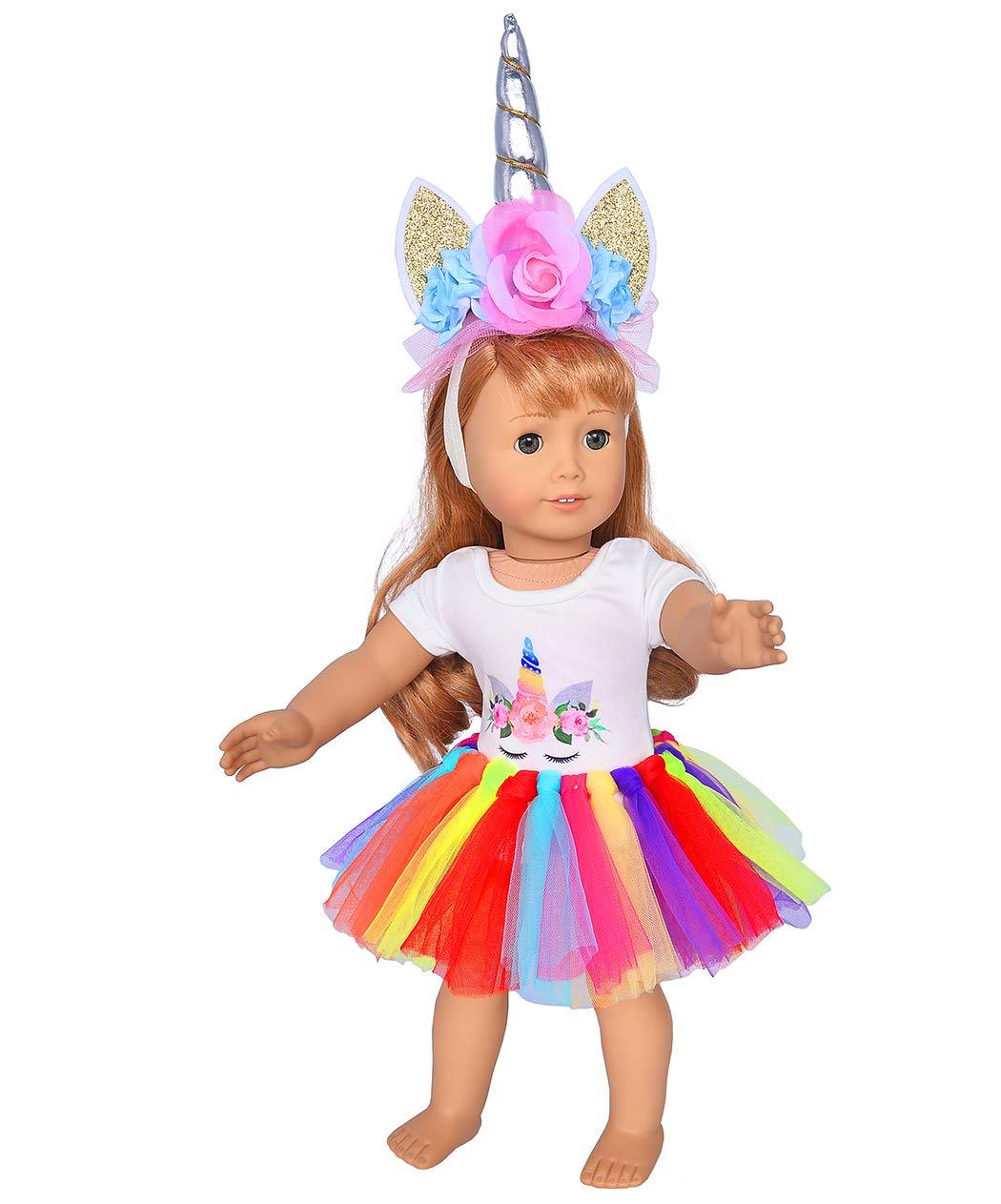 18 inch doll unicorn