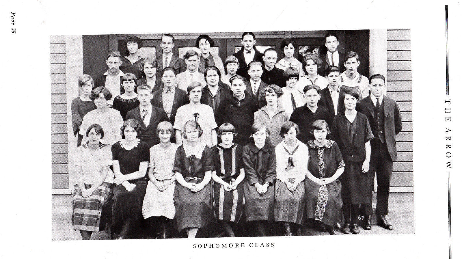 1925 Molalla Union High School Year Book, The Arrow, Molalla, Oregon