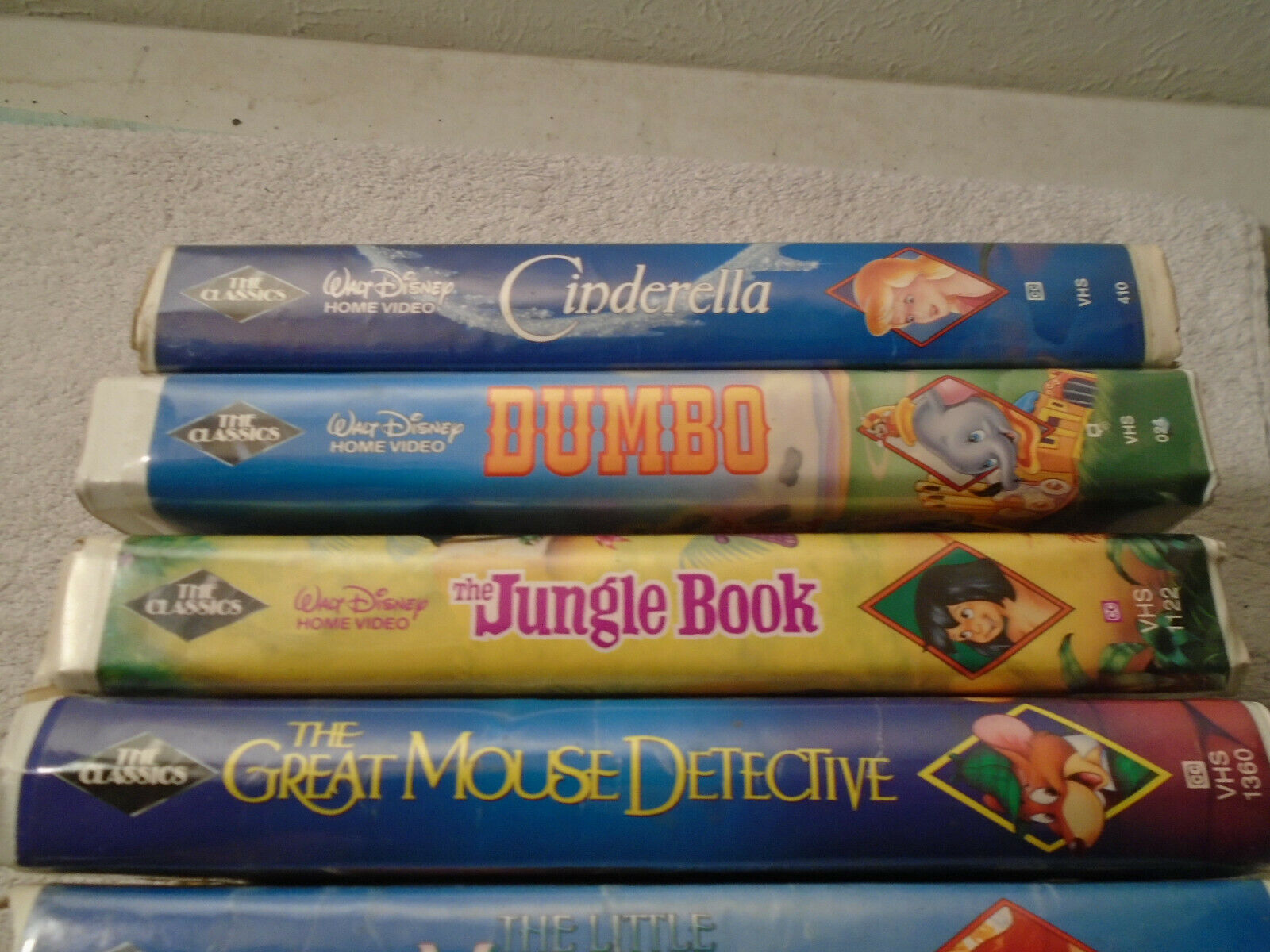 12 Walt Disney Black Diamond VHS Tapes Records, Tapes, CDs