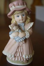 HOMCO #1419 VICTORIAN GIRL HOLDING BABY DOLL  - 6&quot; Tall - $9.90