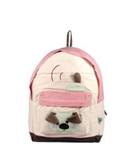 [Naughty Bear] Cotton Fabric Art School Outdoor Backpack - $30.99