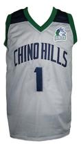 Lamelo Ball #1 Chino Hills Huskies Basketball Jersey New Sewn Grey Any Size image 1