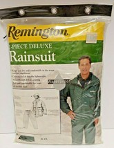 Remington 2-Piece Deluxe Rainsuit XXL Green Waterproof NOS Fishing Outsi... - $46.74