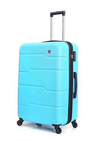 DUKAP Hardside 20 Carry-on Luggage with Ergonomic Handles and TSA Lock, Rodez C