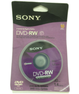 Sony DVD-RW 10 Pack Spindle Re-Recordable Sealed 30min 1.4 GB 2x / 1x  - $78.20