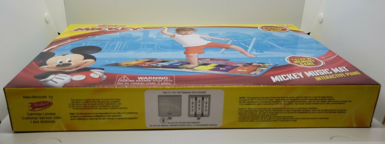 Disney Junior Mickey Mouse Clubhouse Music Mat Interactive Floor Piano