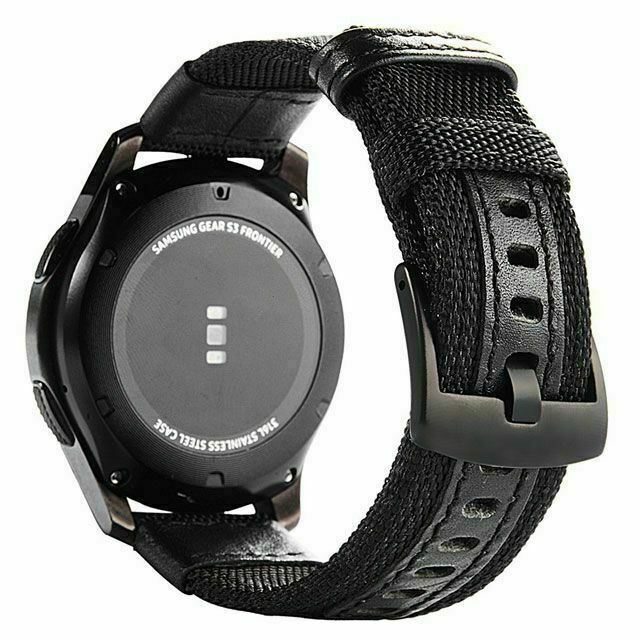 Bracelets de montre en nylon pour montre Samsung Galaxy 20 / 22mm