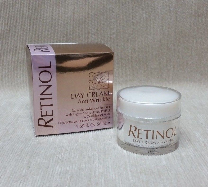 Spa Cosmetics Retinol Day Cream Anti Wrinkle With Dead Sea Minerals 1.