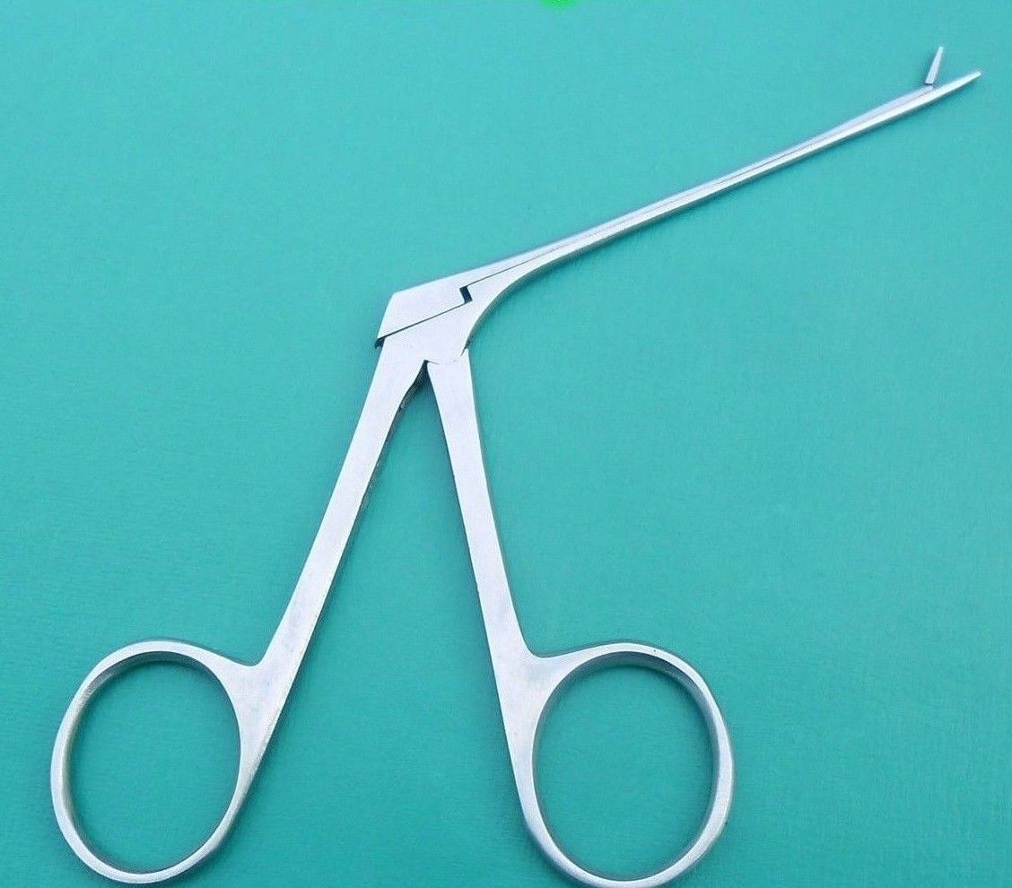 Hartman Alligator Micro Ear Forceps 3.5" Serrated Surgical ENT