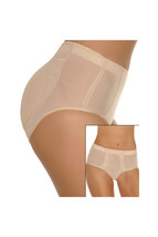 Women's Fullness Silicone Buttocks Butt Shaper Lifter Panty Beige #7010