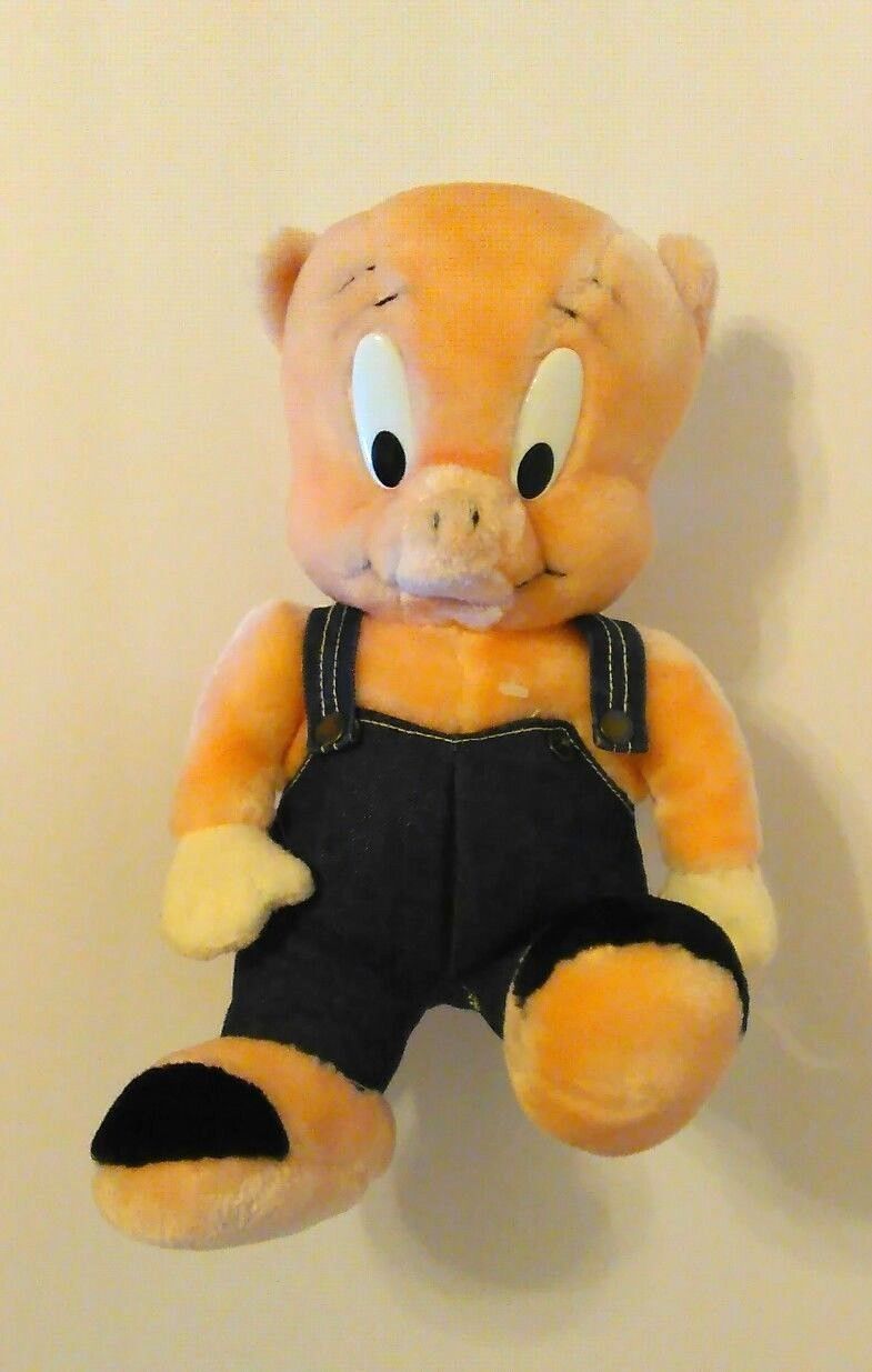 porky pig stuffed animal