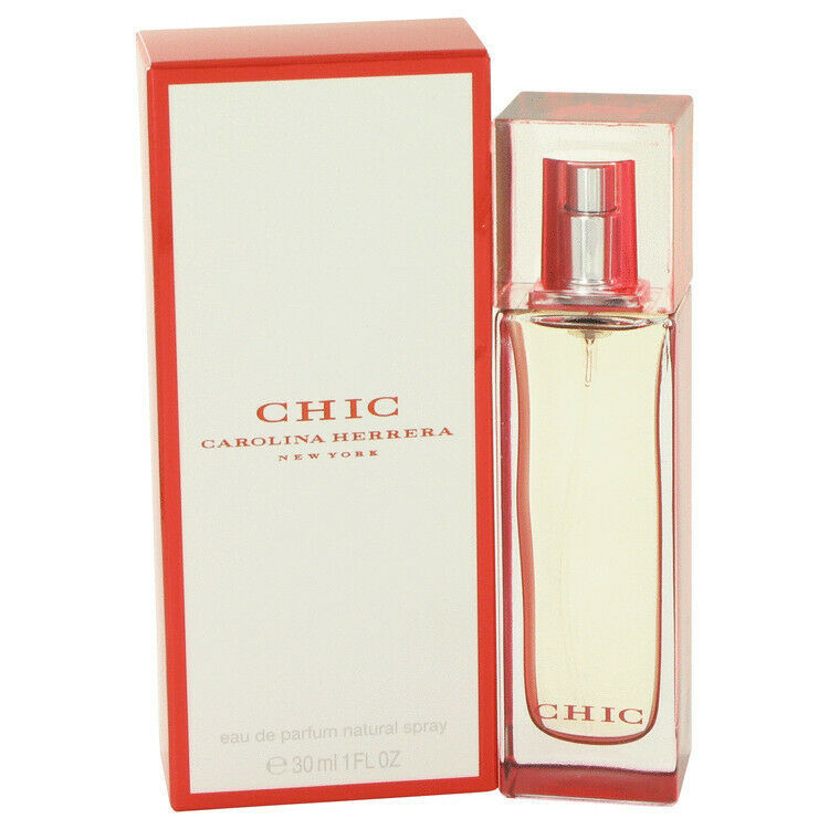 Primary image for Chic by Carolina Herrera 1 oz 30 ml EDP Spray Perfume for Women New in Box