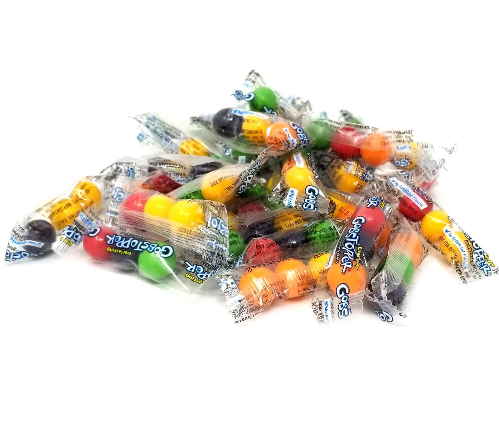 Gobstopper Fun Size Candy, Gobstopper Jawbreaker Bulk Flavor Mix, 3