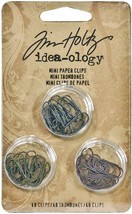 Mini Paper Clips.  48 Clips