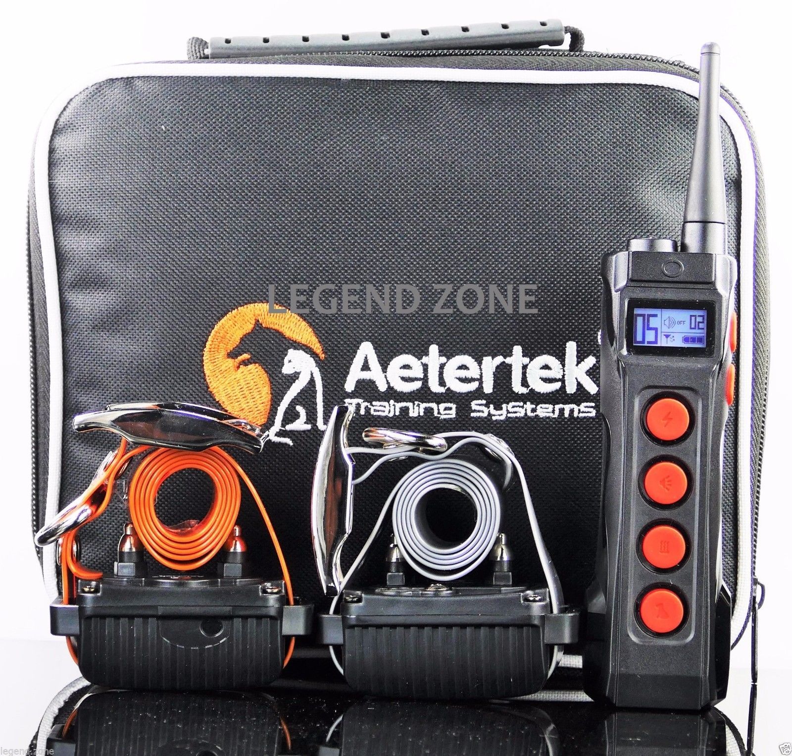 Aetertek 1000M Remote Dog Trainer Waterproof Shock Hunting Collar Auto Anti bark