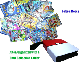 Binder for Pokemon Card Binder of 400 Card Collection/Trading Card Binder/Card A image 5