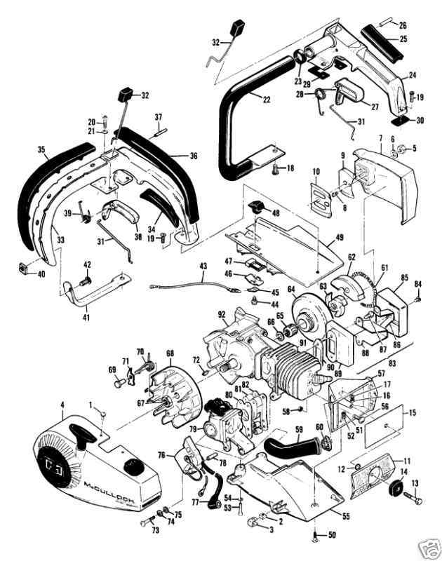 69806 FLYWHEEL MCCULLOCH POWER MINI MAC 1 6 25 30 35 6A Chainsaw
