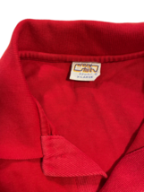 Vintage Red Carmel Polo Club Long Sleeve Shirt Made in USA Cotton Men Sz XL Golf image 5