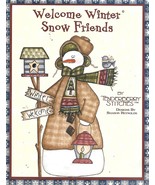 Tenderberry Stitches #T192 - Welcome Winter Snow Friends - Quilting - $11.88