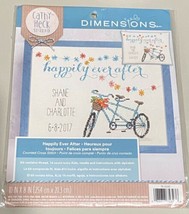 Dimensions Counted Cross Stitch Kit HAPPILY EVER AFTER Wedding 70-35347 - $17.30